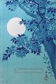 Cereza en una noche de luna 1932 Ohara Koson Shin hanga